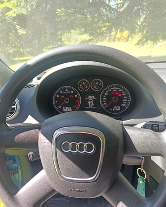 Audi A3 cena 28900 przebieg: 247777, rok produkcji 2008 z Przedbórz małe 106